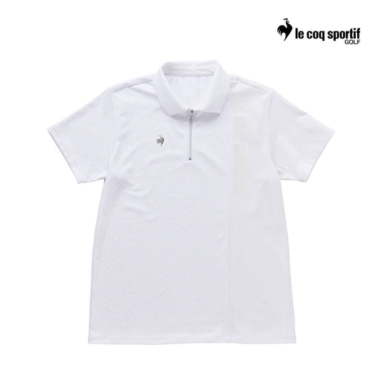 LE COQ POLO QGMXJA35 M 3D JACQUARD WH