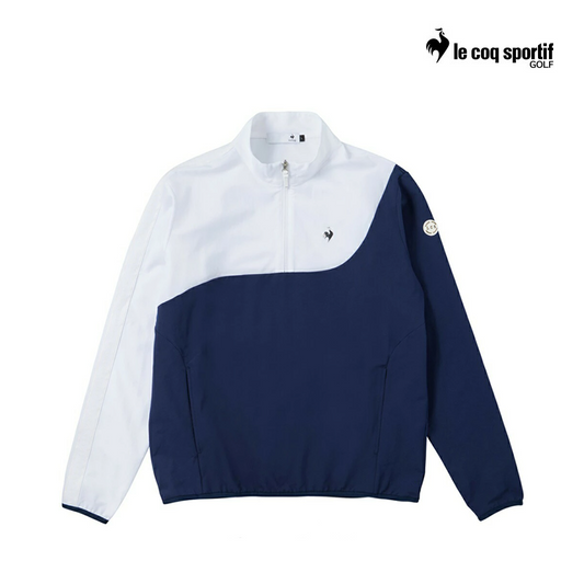 LE COQ POLO QGMXJL61 M ASYMMETRIC HALF-ZIP NV