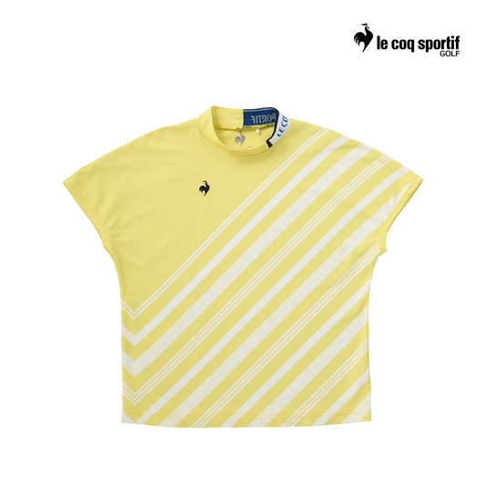 LE COQ POLO QGWXJA08 W BORDER MOCKNECK YL