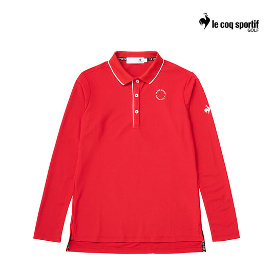 LE COQ POLO W LG4FLS00L RD00 24FW