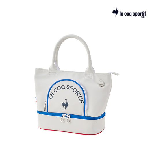 tas golf Le Coq Boston Lg5Sbb00L Double-Layer Boston Bag For Shoe