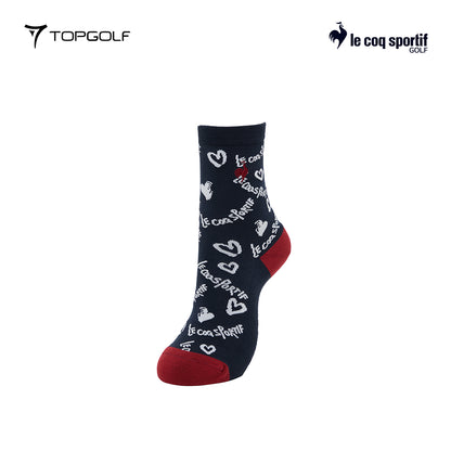 LE COQ SOCKS W LG5FSO02L DOUBLE LAYER REGULAR LENGTH 25FW 22-24