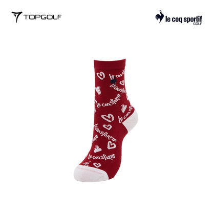 LE COQ SOCKS W LG5FSO02L DOUBLE LAYER REGULAR LENGTH 25FW 22-24