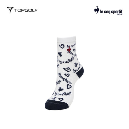 LE COQ SOCKS W LG5FSO02L DOUBLE LAYER REGULAR LENGTH 25FW 22-24