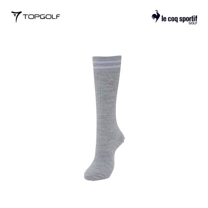 LE COQ SOCKS W LG5FSO06L CABLE KNIT KNEE 25FW 22-24