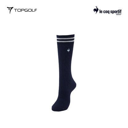 LE COQ SOCKS W LG5FSO06L CABLE KNIT KNEE 25FW 22-24