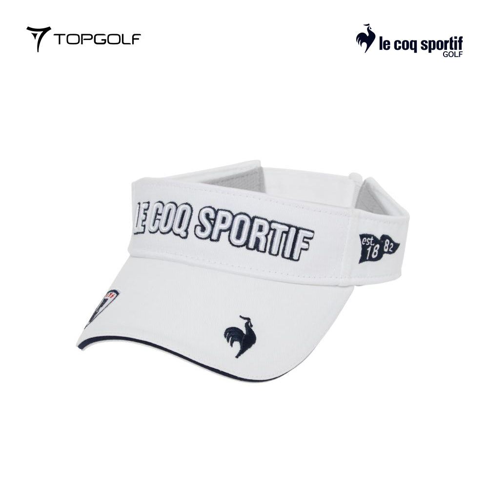 LE COQ VISOR W LG5SCP50L STANDARD LOGO SUN VISOR 25FW F