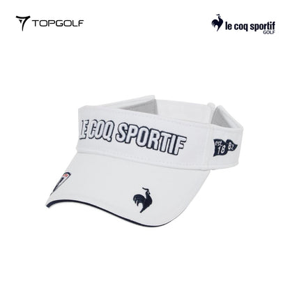LE COQ VISOR W LG5SCP50L STANDARD LOGO SUN VISOR 25FW F