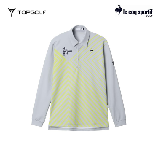 LE COQ POLO M LG5FLS06M PRINTED LONG SLEEVE GY00 25FW