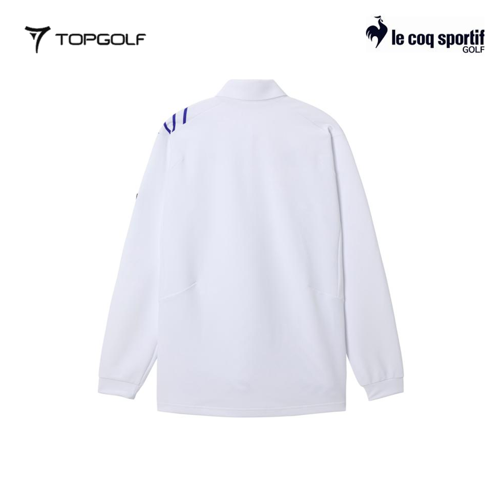 LE COQ POLO M LG5FLS06M PRINTED LONG SLEEVE WH00 25FW