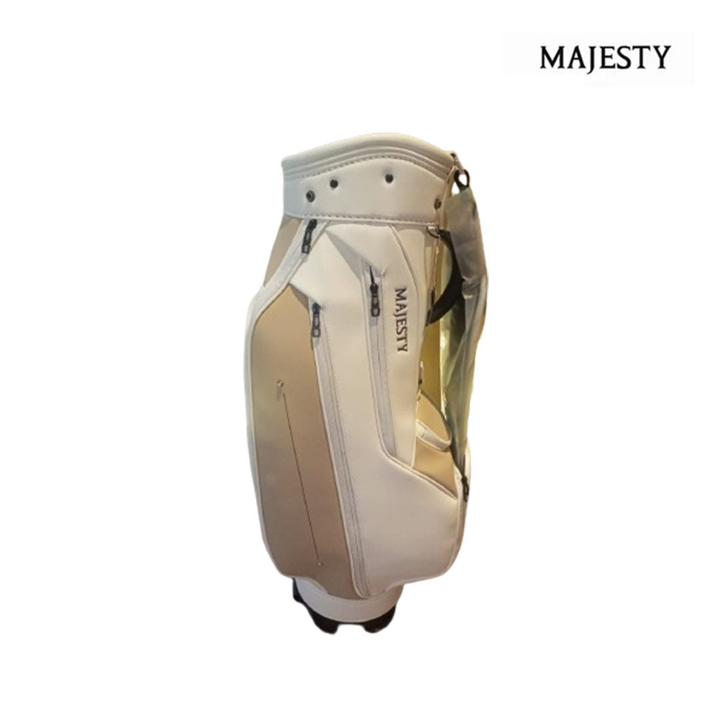 MAJESTY CADDIE BAG CB0210 CN00017 24 WHITE/BEIGE
