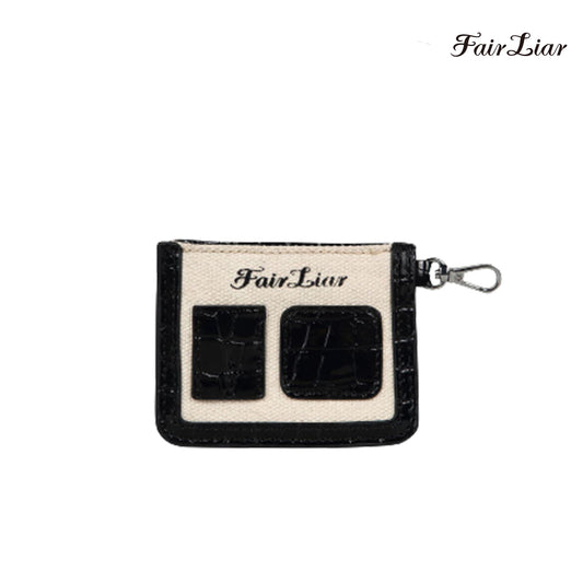 MINI WALLET FAIRLIAR W FM3AC01FBK BLACK FR