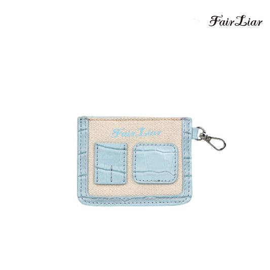 MINI WALLET FAIRLIAR W FM3AC01FBL BLUE FR