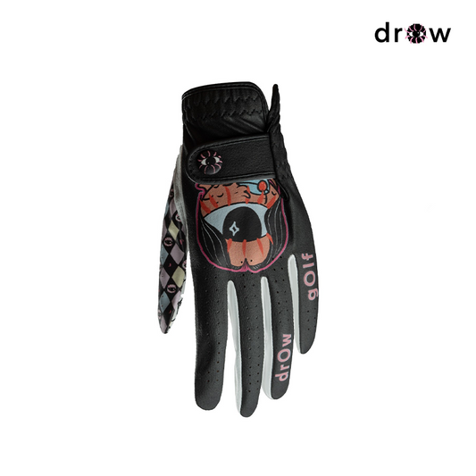 MOBIUS GLOVE LADY DROW SYNTHETIC SILICON DBKE01-BW