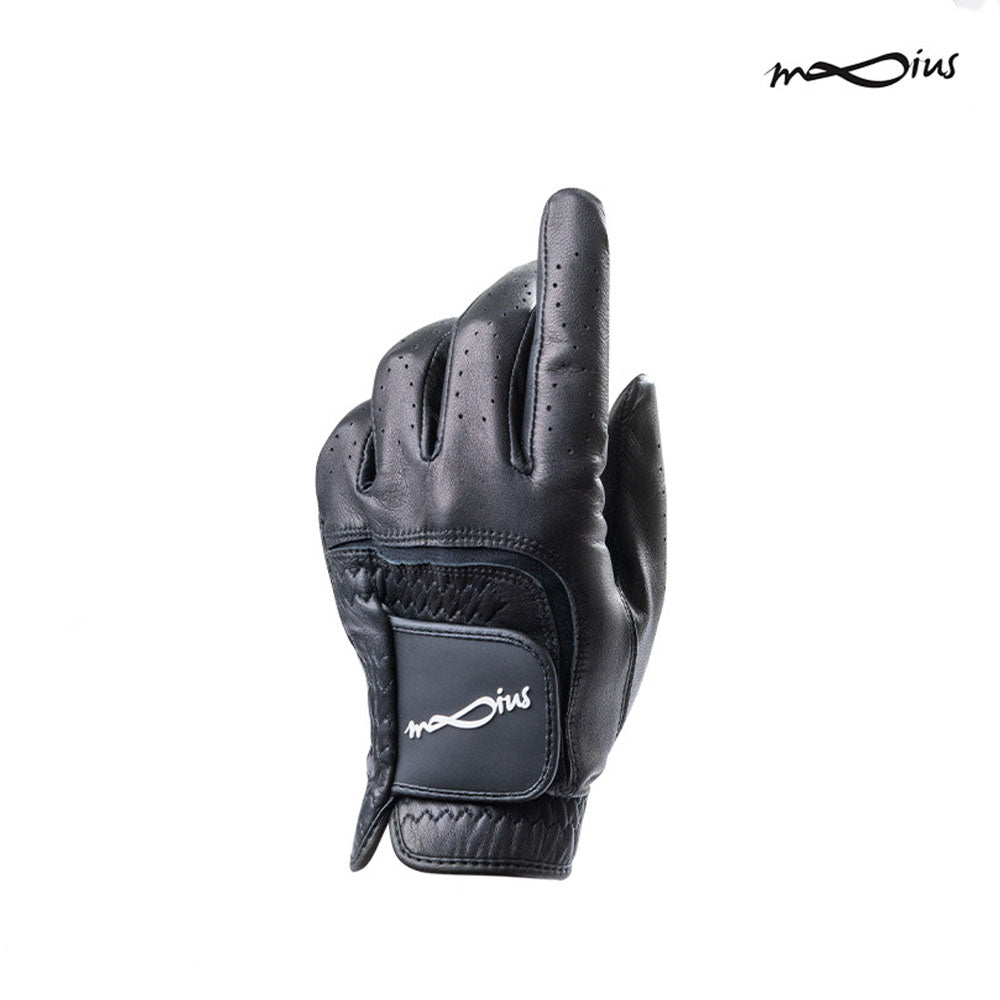 MOBIUS GLOVE MAN FULL CABRETA LEATHER MM80F01-BLACK