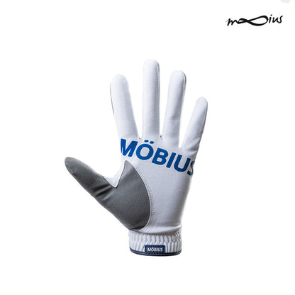 MOBIUS GLOVE MAN SYNTHETIC SILICON MM100F01-WNPS WHT/GRY