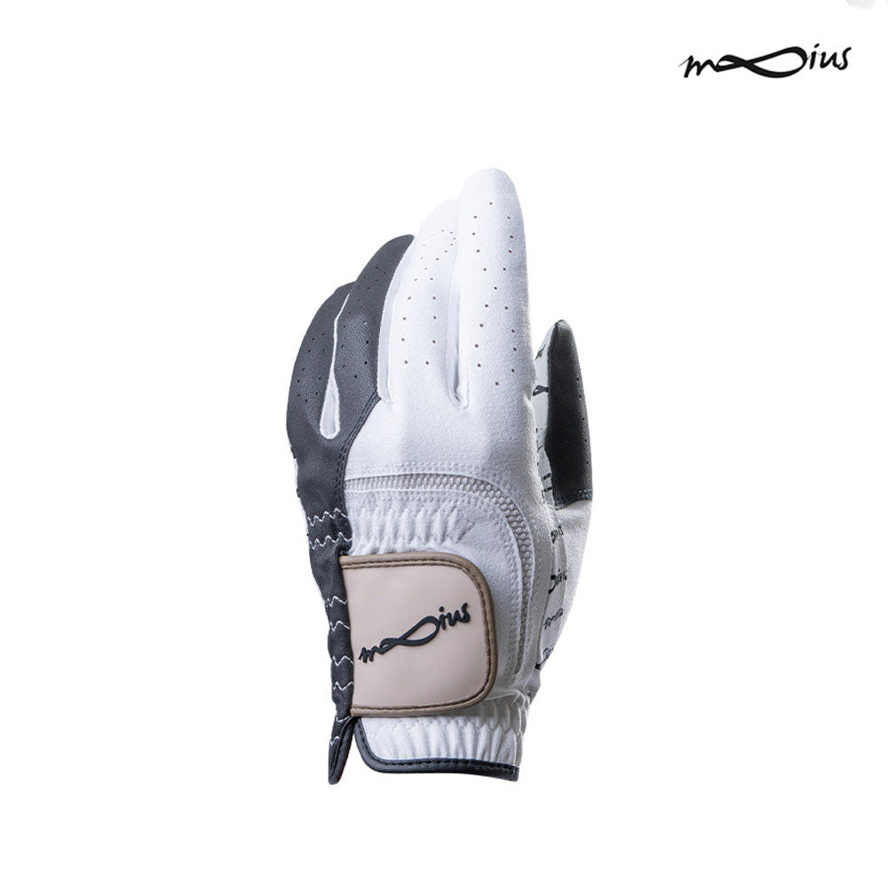 MOBIUS GLOVE MAN SYNTHETIC SILICON MM100F01-WBPS WHT/BLK