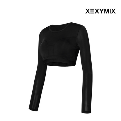 XEXYMIX MESH PADDED BOLERO GT3002G BLACK