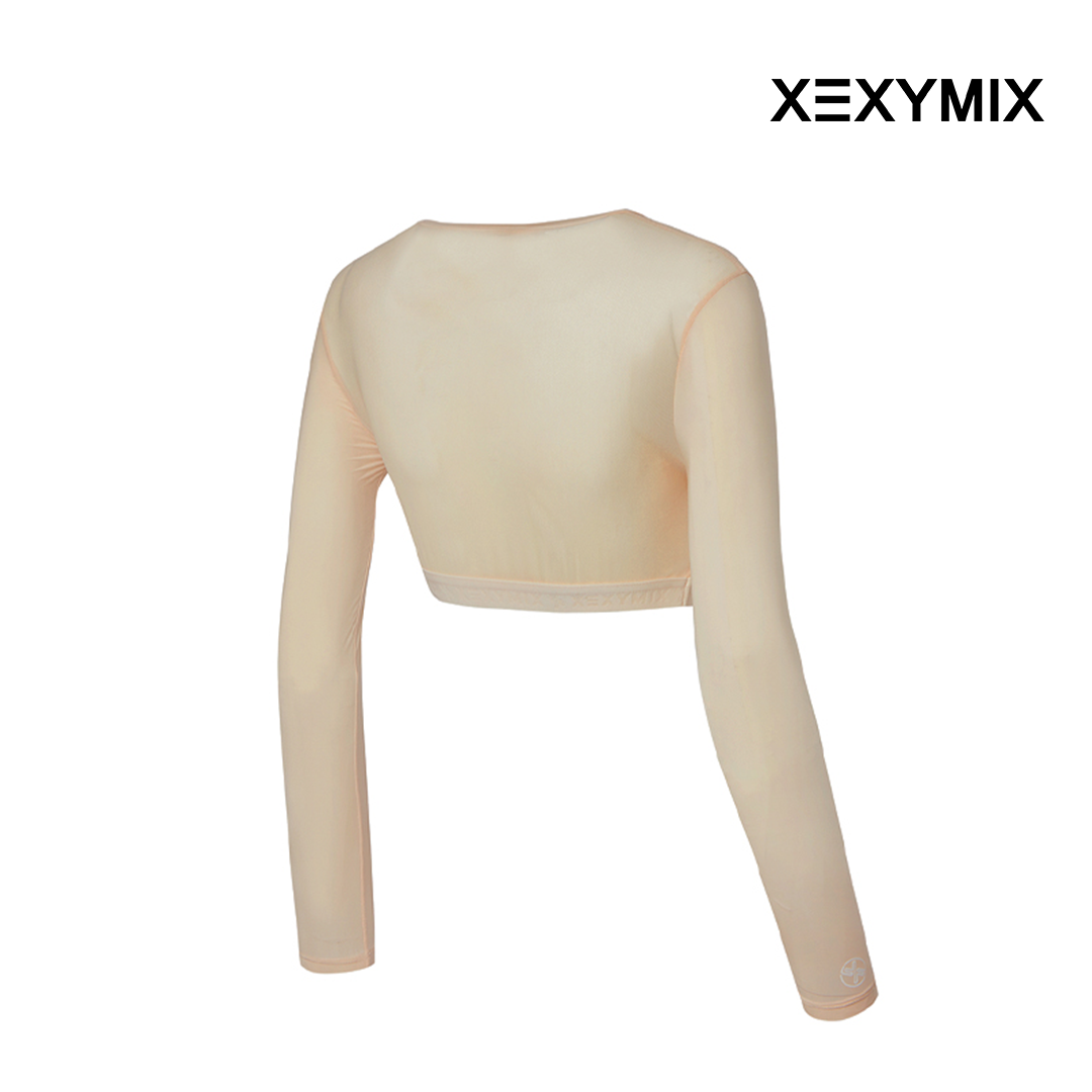 XEXYMIX MESH PADDED BOLERO GT3002G COCO BEIGE