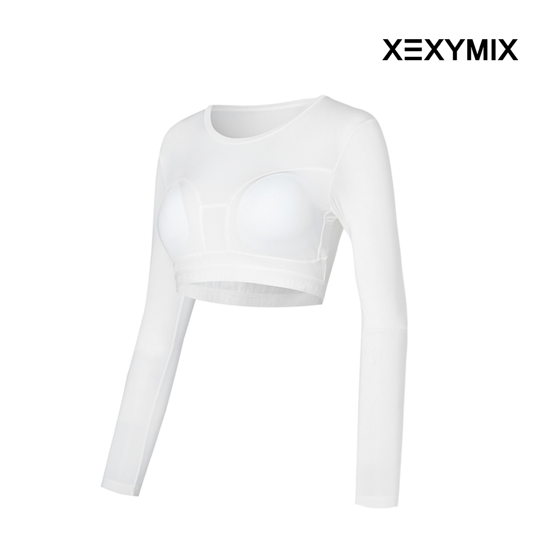 XEXYMIX MESH PADDED BOLERO GT3002G WHITE