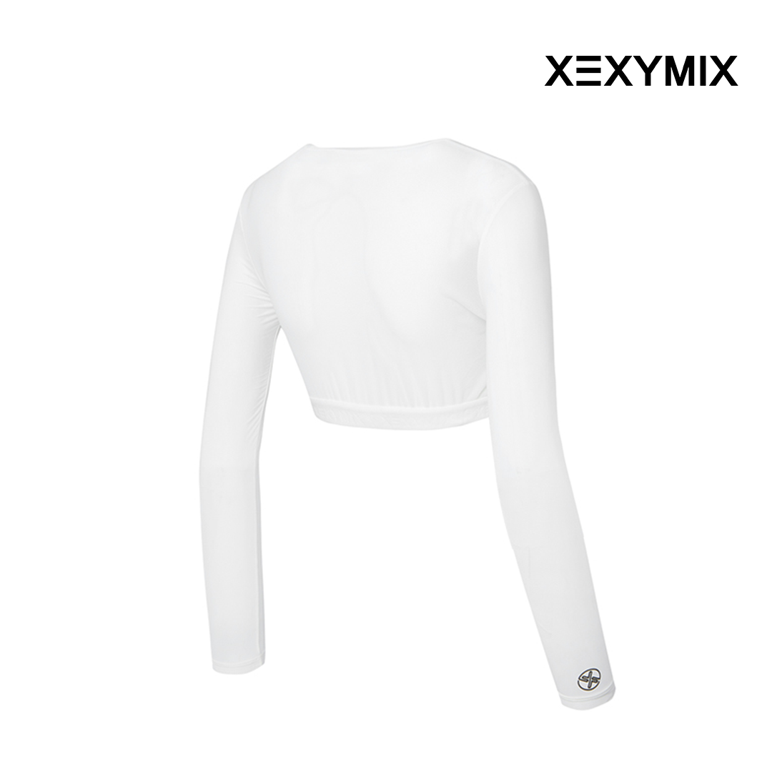 XEXYMIX MESH PADDED BOLERO GT3002G WHITE