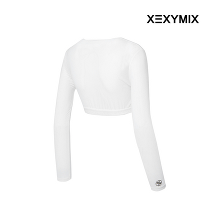 XEXYMIX MESH PADDED BOLERO GT3002G WHITE