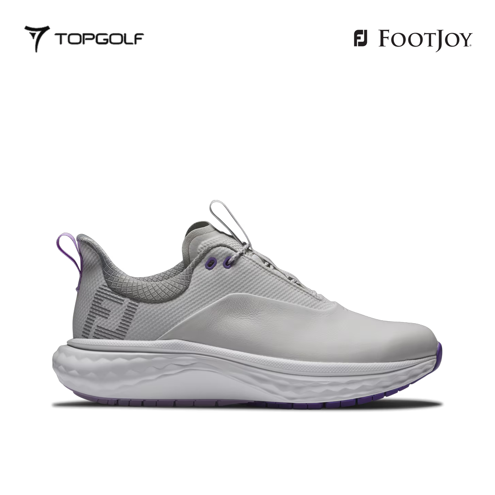 FOOTJOY SHOES 97809 EF QUANTUM EXCEL W GRY/WHT/PPL