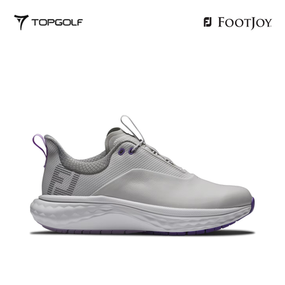 FOOTJOY SHOES 97809 EF QUANTUM EXCEL W GRY/WHT/PPL