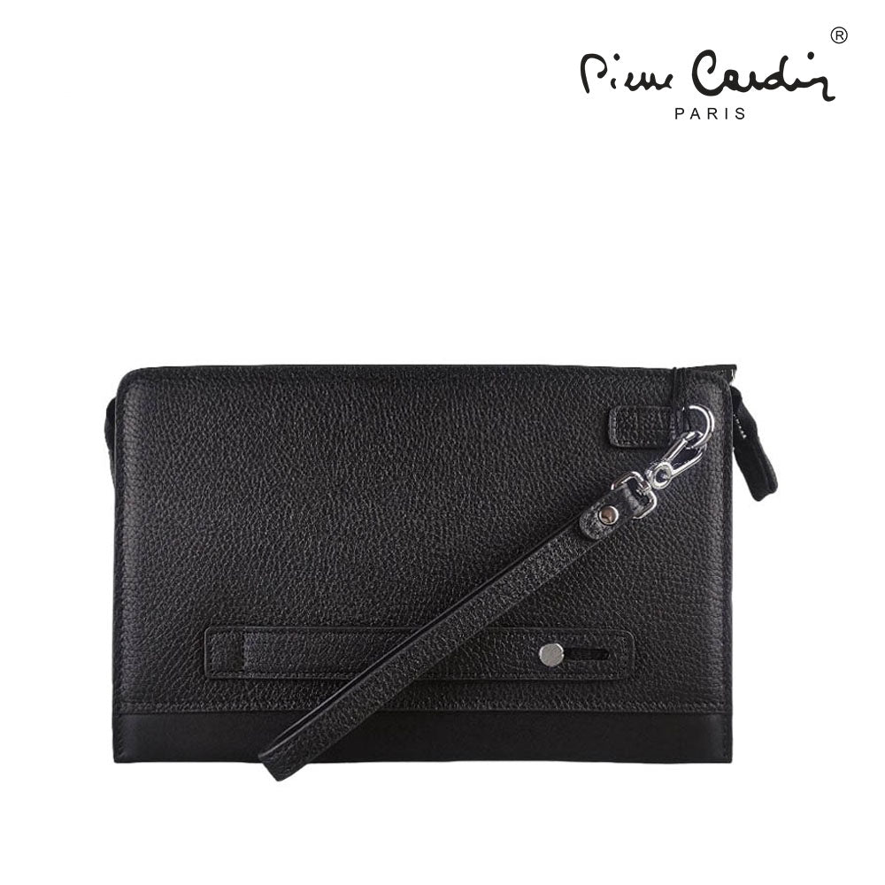 PIERRE CARDIN M 0112829501BLA CLUTCH BAG BK