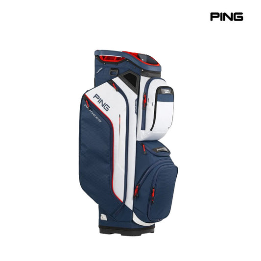 PING CADDIE BAG PIONEER 244 NAVY/WHITE/RED