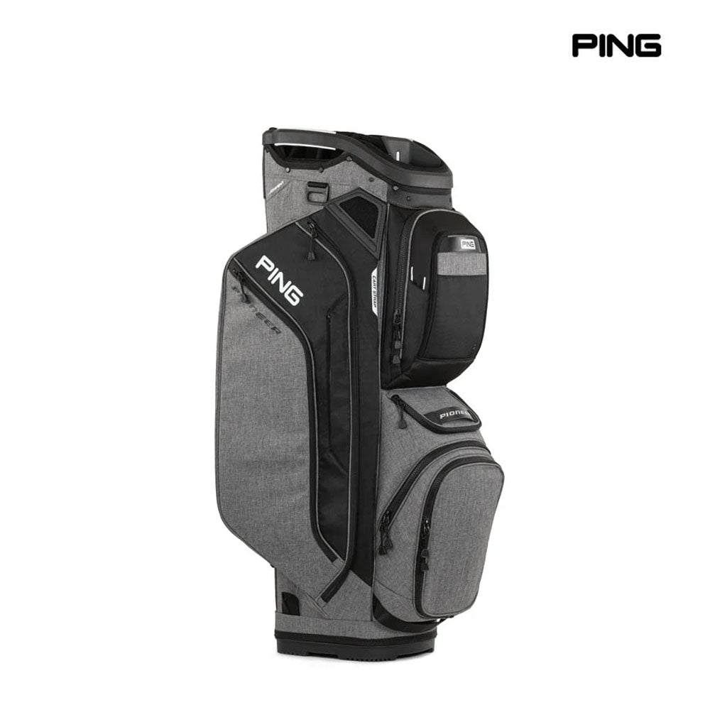 PING CADDIE BAG TRAVERSE 244 HEATHER GREY/BLACK