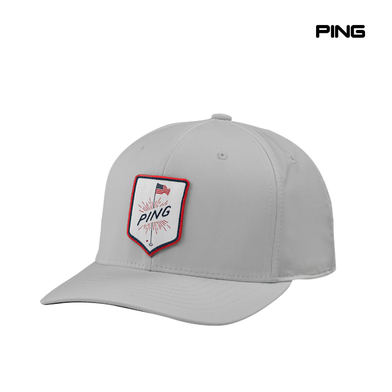 PING CAP OLD GLORY 241 US FLAG LIGH GREY