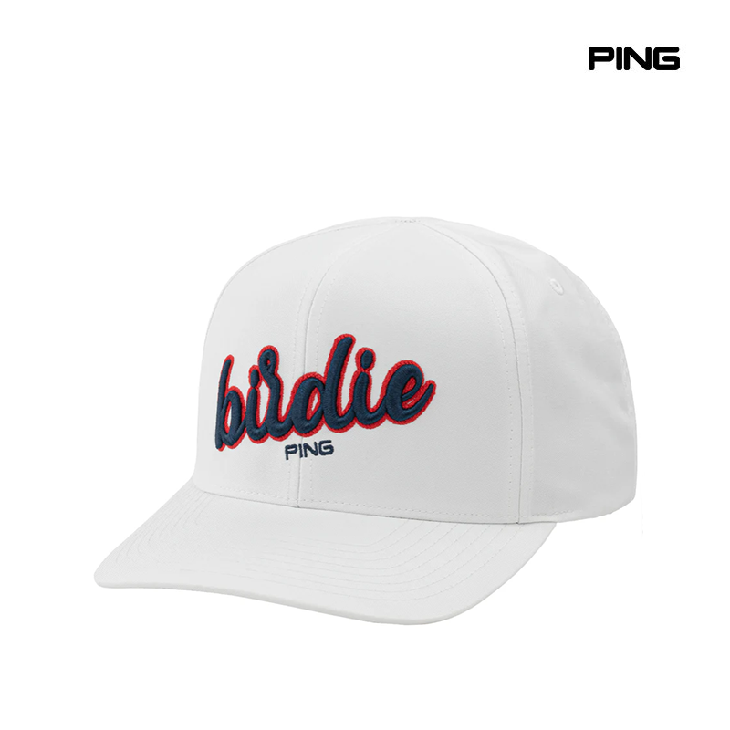 PING CAP UNDER PAR 241 BIRDIE WHITE/NAVY