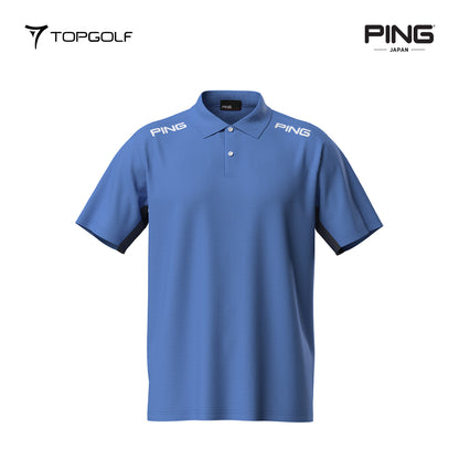 PING JAPAN POLO MEN 6215160287 AD ELM MESH KANOKO SHORT SLEEVE 25SS
