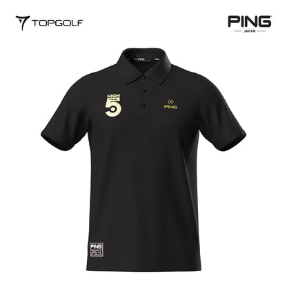 PING JAPAN POLO MEN 6215160581 SUPER QUICK DRY KANOKO SHORT SLEEVE 25SS S