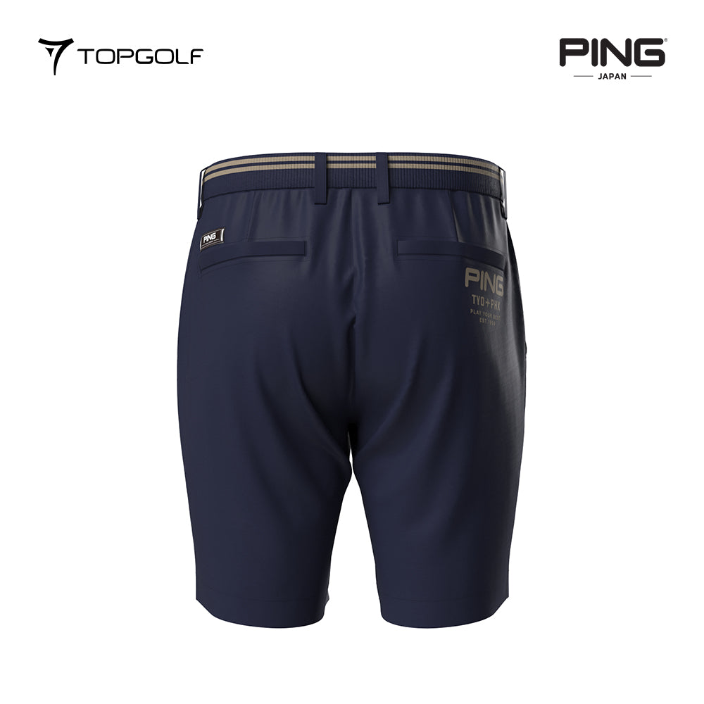 PING JAPAN SHORTS MEN 6215132371 DOUBLE WOVEN 25SS