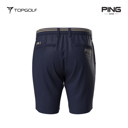 PING JAPAN SHORTS MEN 6215132371 DOUBLE WOVEN 25SS