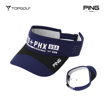 PING JAPAN VISOR MEN 6215187185 PLAIN 25SS FR