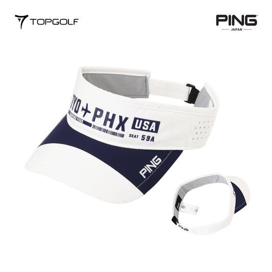 PING JAPAN VISOR MEN 6215187185 PLAIN 25SS FR