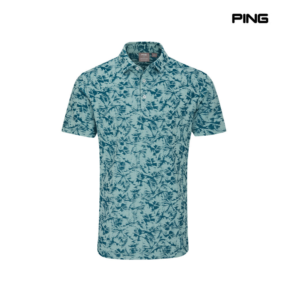 PING POLO SHIRT DIEGO MISTY GREEN MULTI