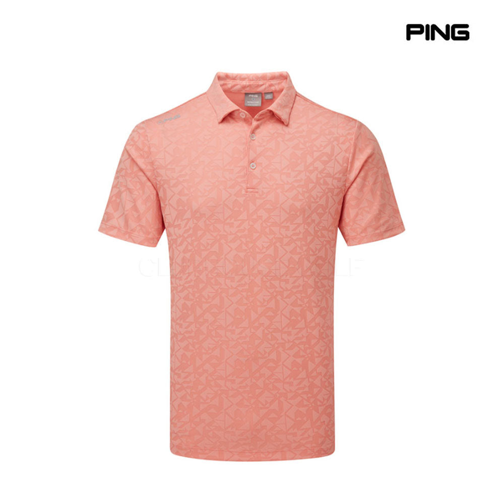 PING POLO SHIRT GEO CAMO DESERT FLOWER