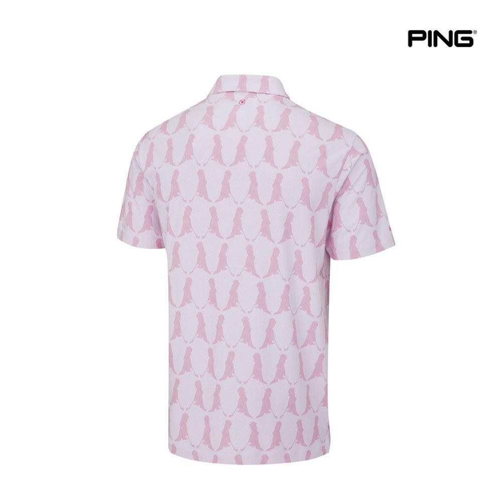 PING T-SHIRT HALCYON MULTI WILD ROSE