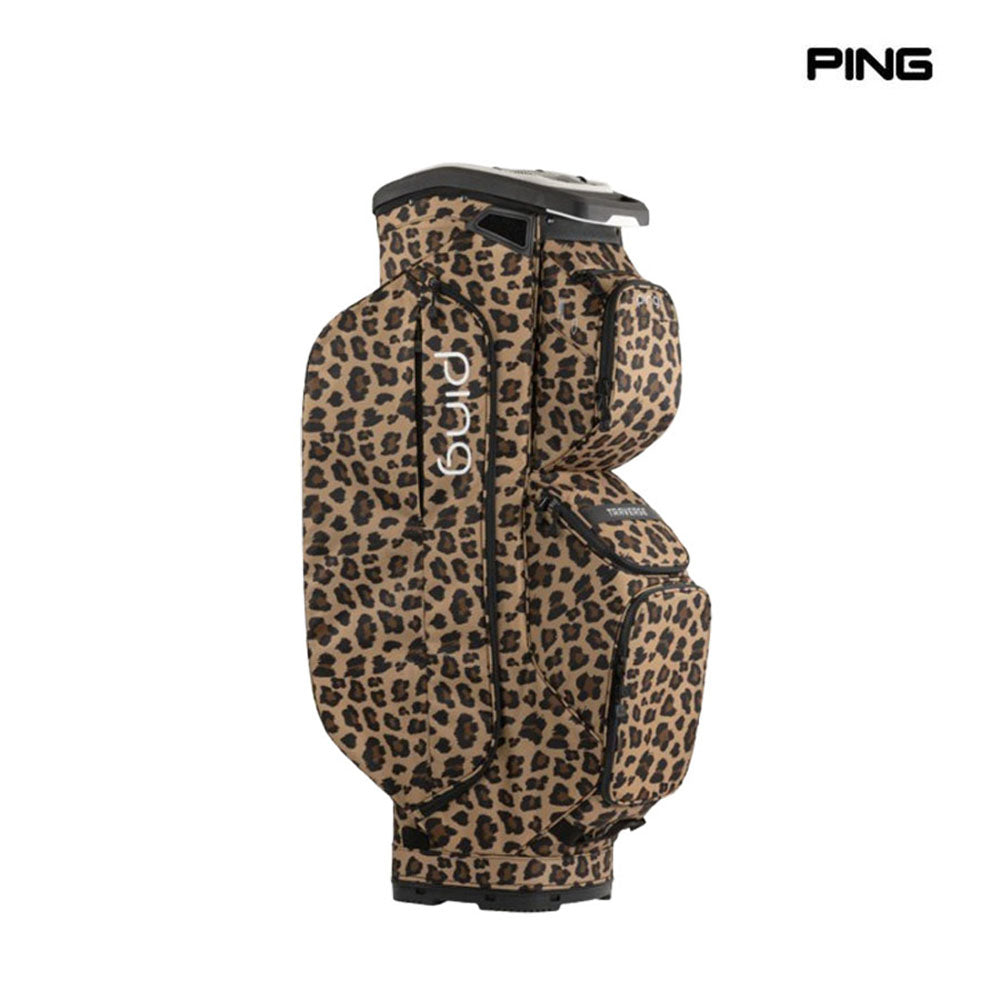 PING CADDIE BAG TRAVERSE 244 LEOPARD