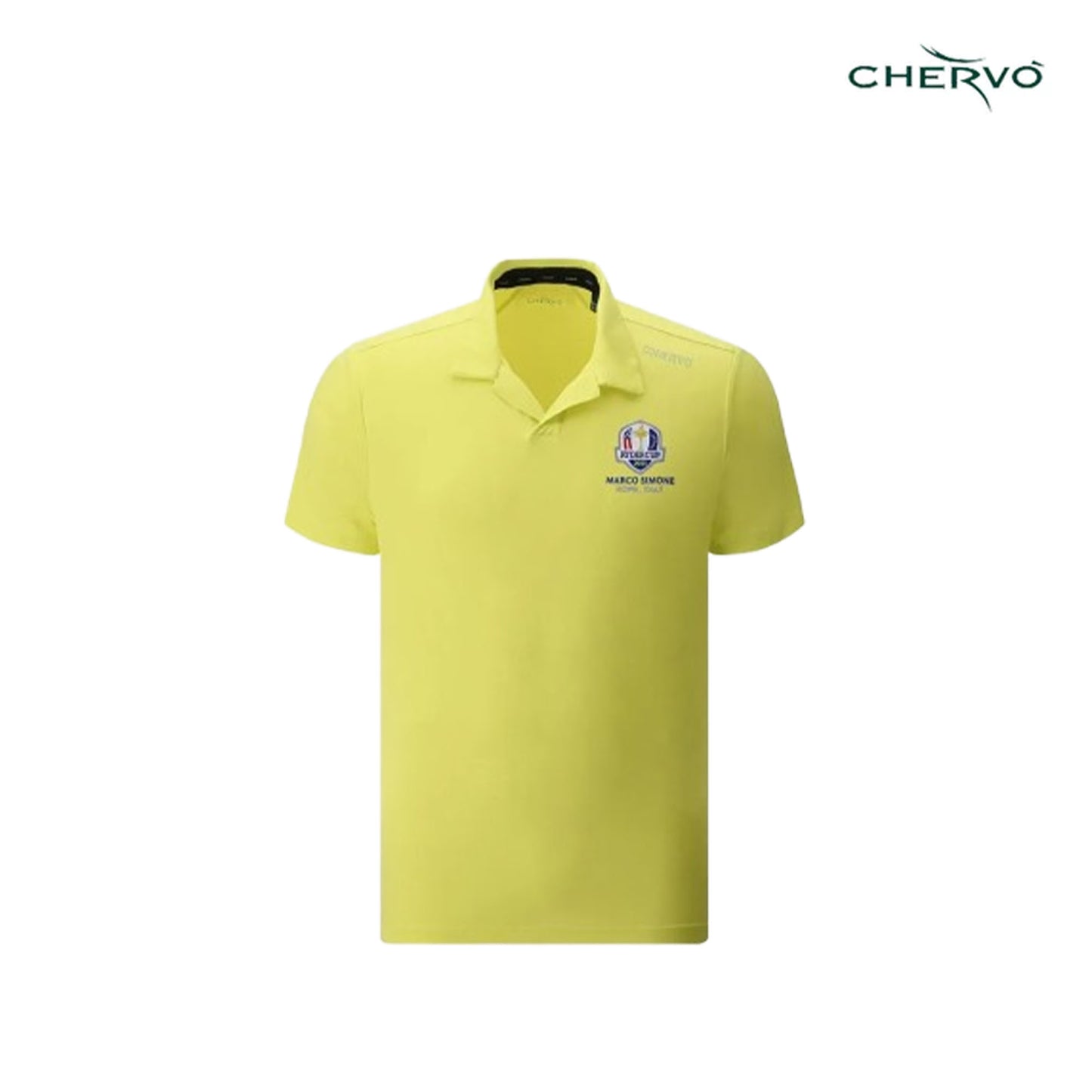 POLO SHIRT CHERVO MAN AMOUNTRYD 220 YELLOW