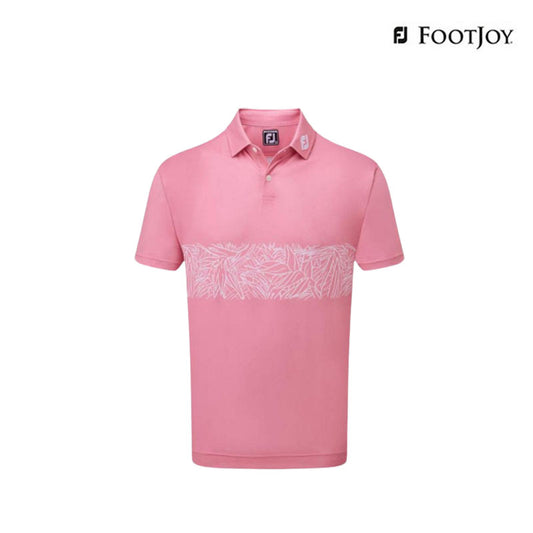 POLO SHIRT FOOTJOY 82042 MAN DF TROPICAL CHSTB LSL AF ROSE