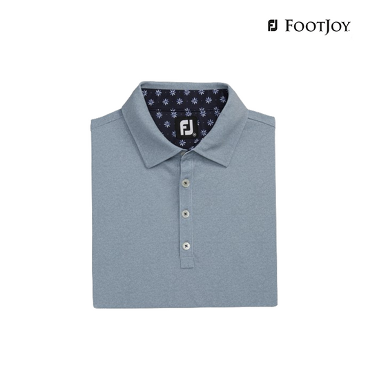 POLO SHIRT FOOTJOY 82046 DF TEXTR PRT STRH PIQ AF M GREY