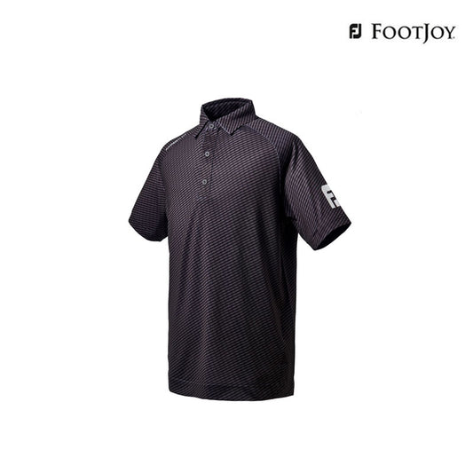 POLO SHIRT FOOTJOY MAN 81092 DF JP SS RAGLAN BLACK
