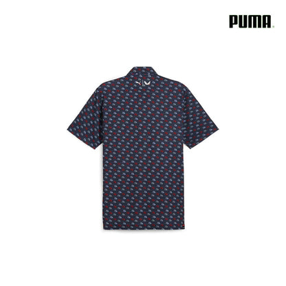 POLO SHIRT PUMA MAN 62398602 X VOLITION 4X4 DRIVE NVY/RED