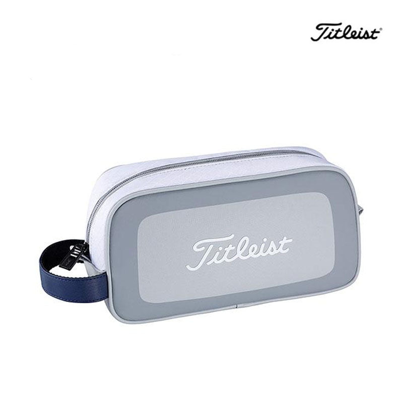 POUCH BAG TITLEIST ASPIRER SMALL TA23ASPJ-21 GREY/WHITE JPN