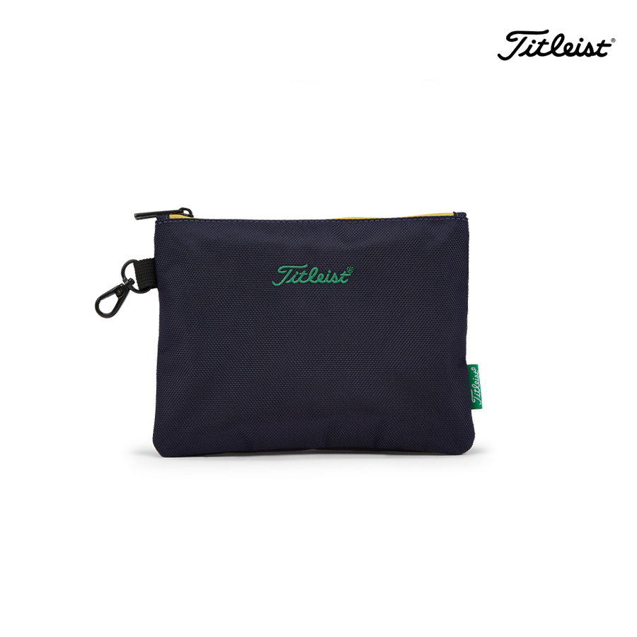 POUCH BAG TITLEIST ZIPPERED SHAMROCK TA23ZPSH-43 NAVY/GREEN